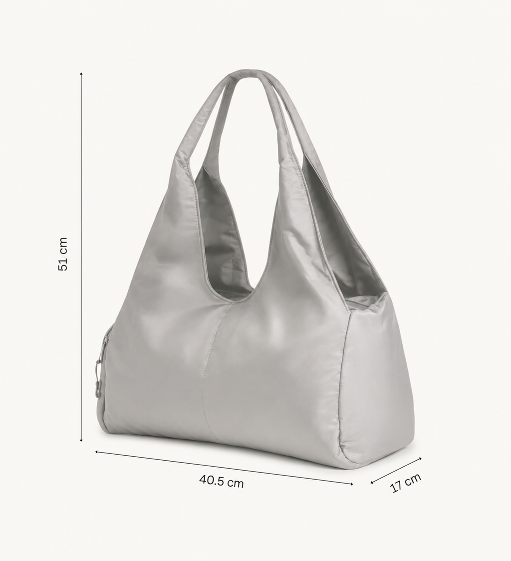 Greyish NotSo Duffle Bag