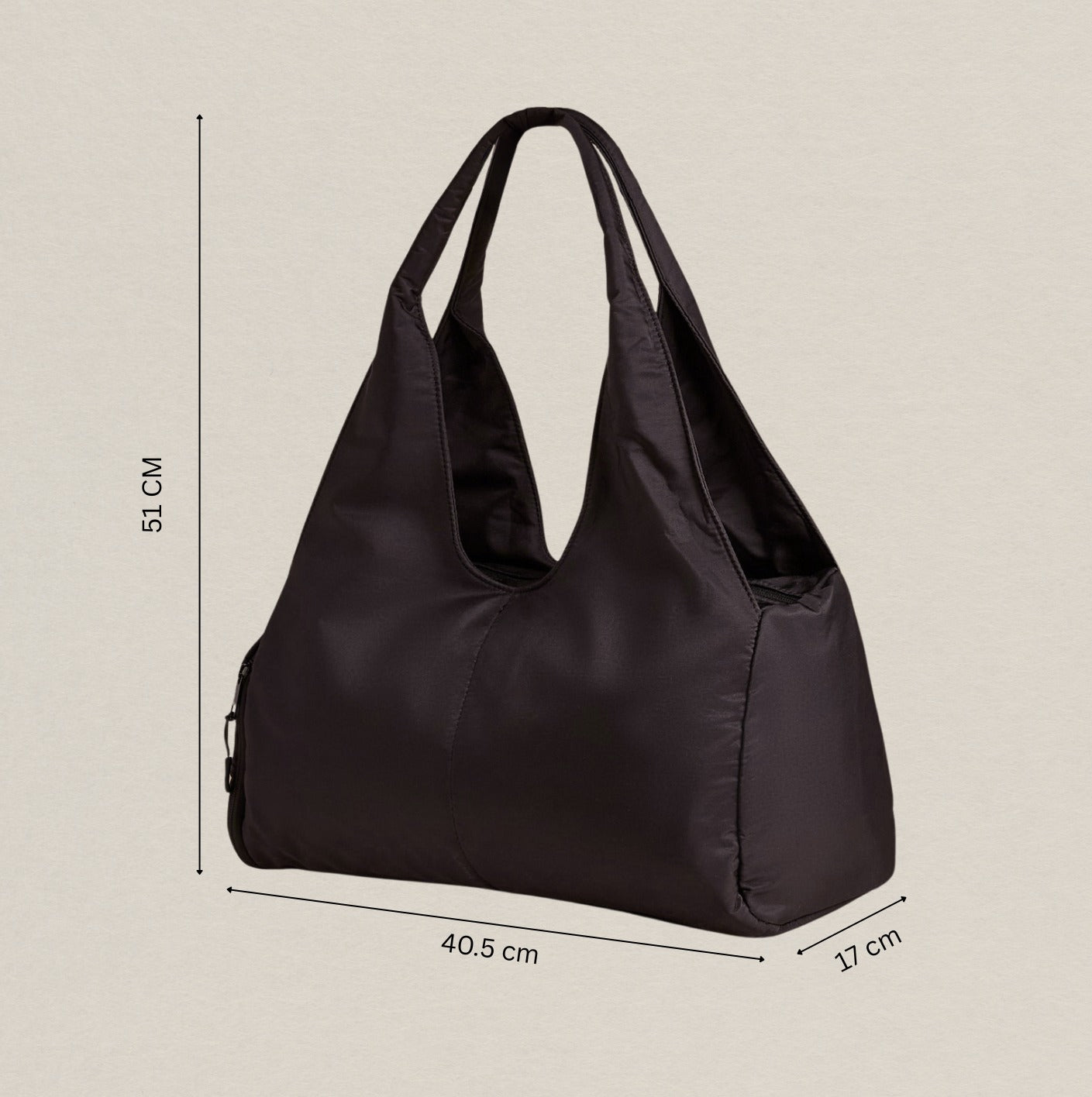 Black NotSo Duffle Bag