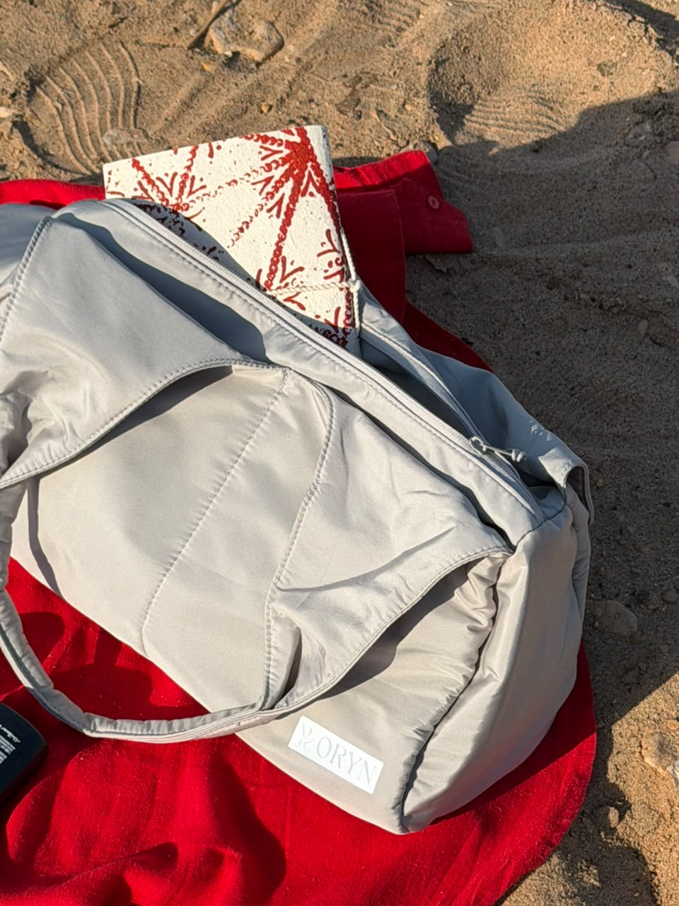Greyish NotSo Duffle Bag